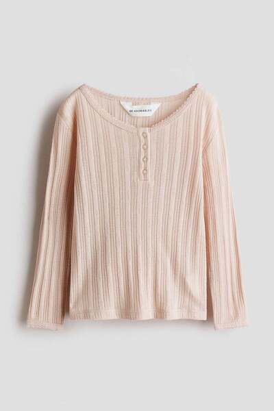 H&M Pointelle-knit top