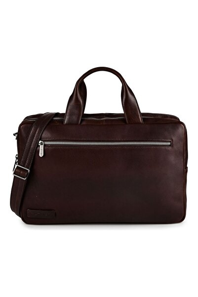 Plevier Jimmy Aktentasche Leder 31 cm Laptopfach