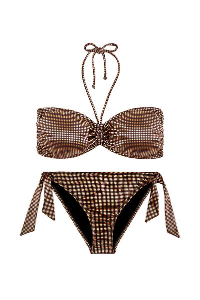 SLIPSTOP Kahverengi Kadın Bikini Takım SB2644000201