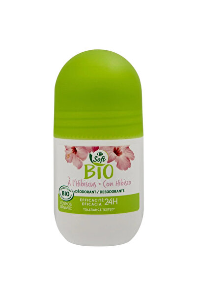 OEM Deodorant roll-on cu hibiscus, protecție 24 ore, formulă fără alcool, 50ml