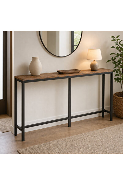 Zztcmp 180CM Console Table,Simple Sofa Table,Vintage Table,Home Coffee Corner...