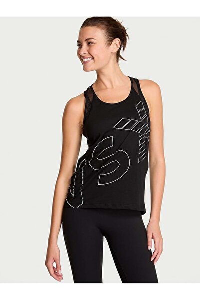 Victoria's Secret VSX Pima Pamuklu Jersey Racerback Atlet