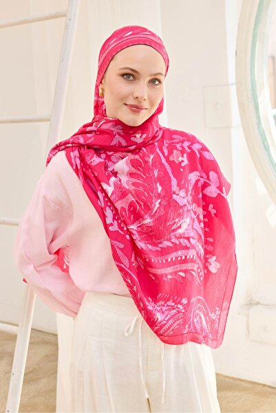 Silk Home Urban Hours Aurora Pembe Mayda Şal
