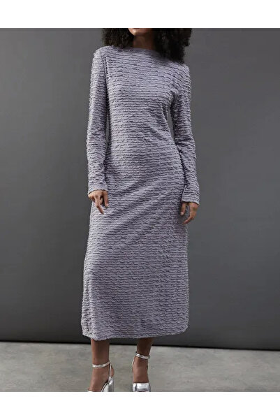 Evendi Rochie medie, Gri