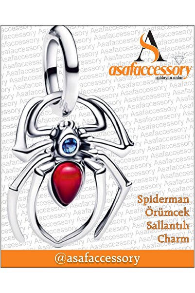 asaf Spiderman Dangle Charm |   Asafaccessory