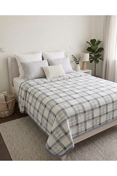 Ahsela Home Pamuklu Yazlık Pike – Terletmeyen Pamuklu Serin Konfor Tek Kişilik