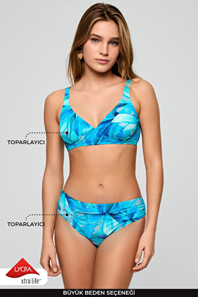 Kom Seusa Desenli Toparlayıcı Bikini