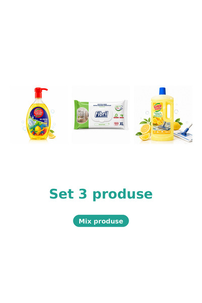 Fibril Bucatarie Complet, Set 3 Produse: Lamaie, Xl Green, Lamaie