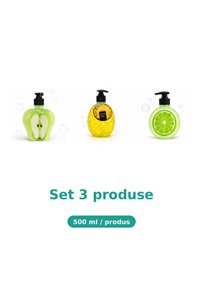 Tasty Set 3 Produse Tasty, Mix Mar Extract, Ananas, Lime