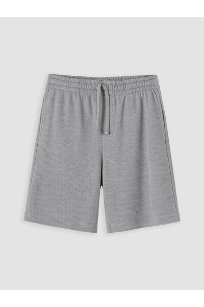LC Waikiki Gray Regular Fit Men's Shorts