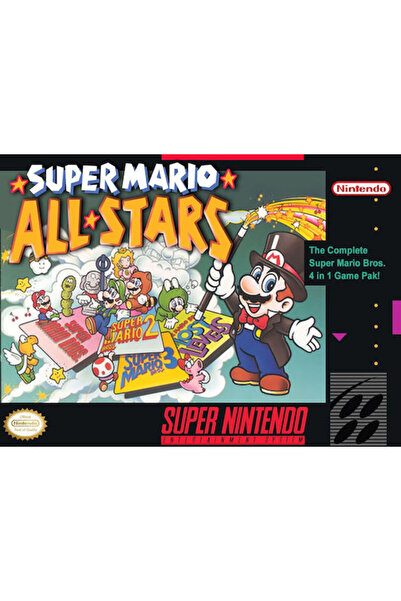 Nintendo Σούπερ Μάριο Όλοι οι Αστέρες SNES Παιχνίδι (Μεταχειρισμένο)