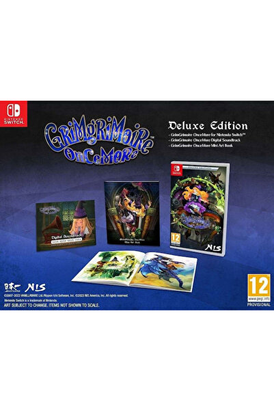 Nis America GrimGrimoire OnceMore Έκδοση Deluxe Παιχνίδι για Switch