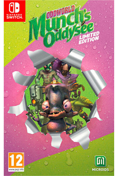 Microids Oddworld: Munch's Oddysee HD Περιορισμένη Έκδοση Παιχνίδι για Switch