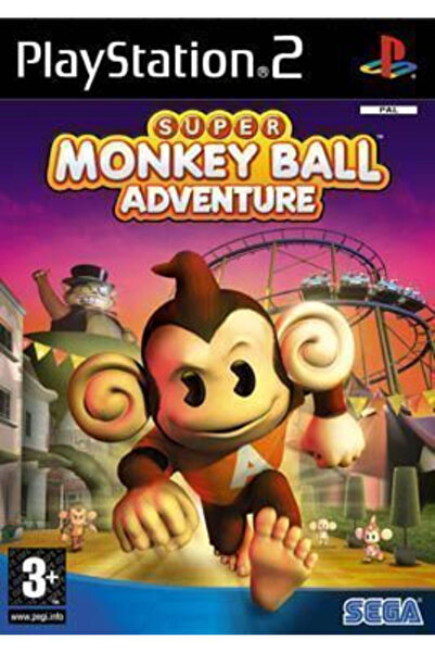 SEGA Super Monkey Ball Adventure PS2 Παιχνίδι PS2 (Μεταχειρισμένο)