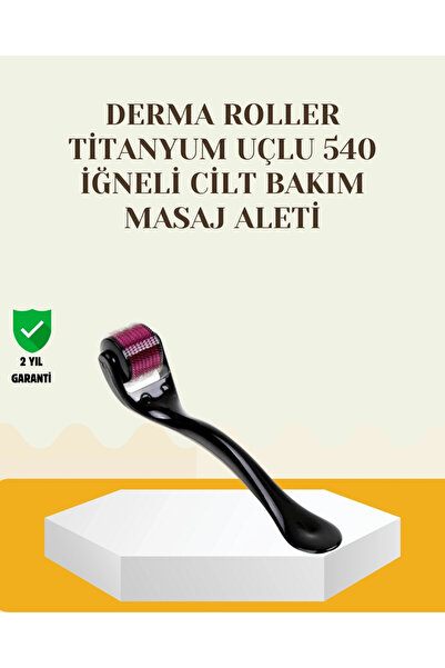 ARMÜZ ديرمارولر تيتانيوم 540 إبرة لإصلاح البشرة ودعم إنتاج الكولاجين