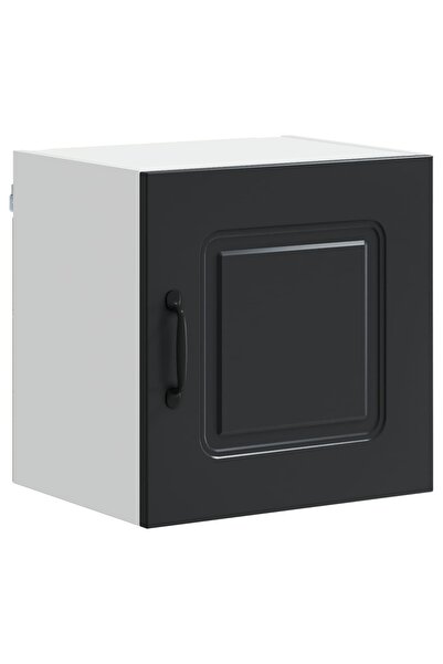 vidaxl Dulap de bucătărie Kalmar Negru 40 x 31 x 40 cm Lemn compozit
