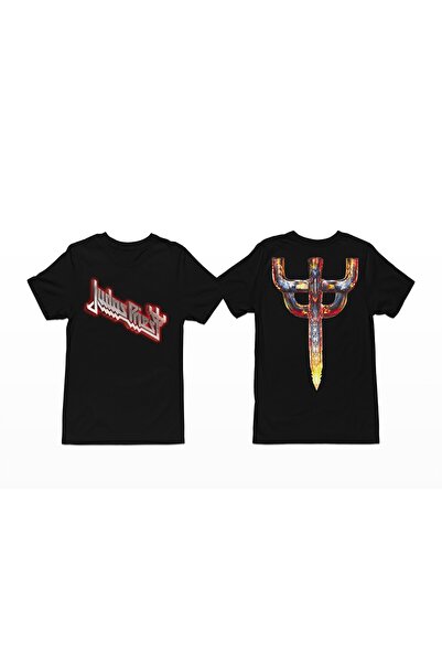 iLovePrints Judas Priest Trident Logo T-Shirt