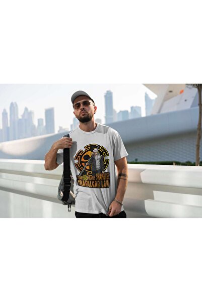 iLovePrints Trafalgar Law and Heart Pirates Tshirt