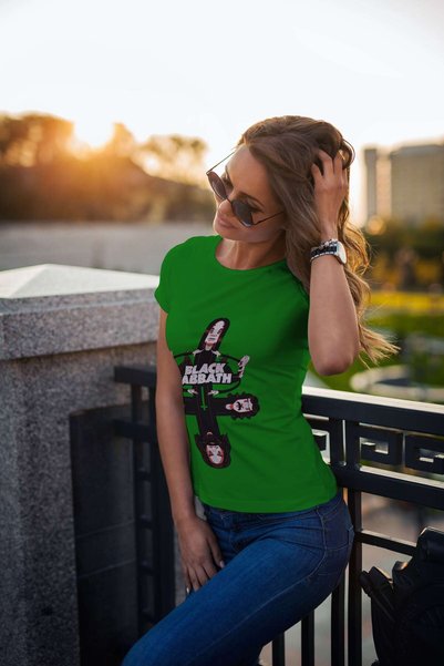 iLovePrints Black Sabbath Illustrated Poster Tshirt