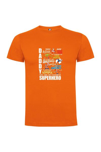 iLovePrints Daddy's Marvelous Heroes Tshirt