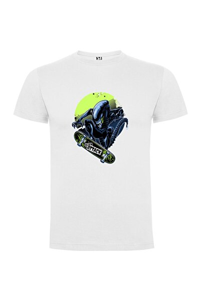 iLovePrints Moon-skating Alien Warrior Tshirt