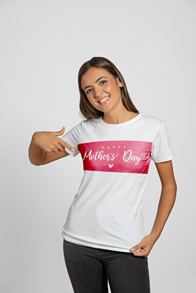 iLovePrints Μπλούζα Family Happy Mother's Day Pink
