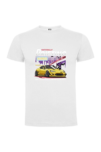 iLovePrints Yellow Skyline Drifters Tshirt