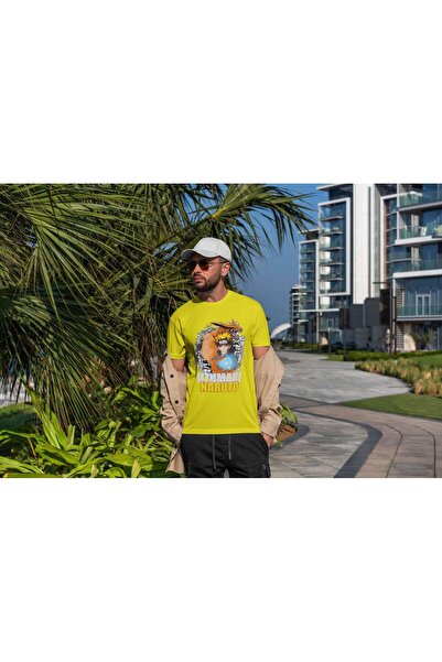 iLovePrints Uzumaki Naruto with Kurama Tshirt