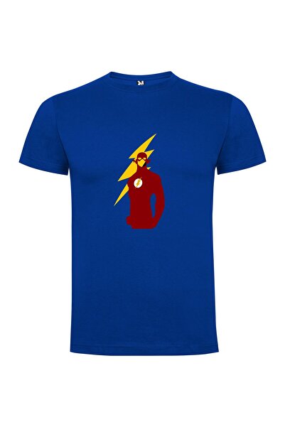iLovePrints Red Flash Lightning Tshirt
