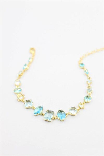 atastore2017 Baguette stone bracelet - blue