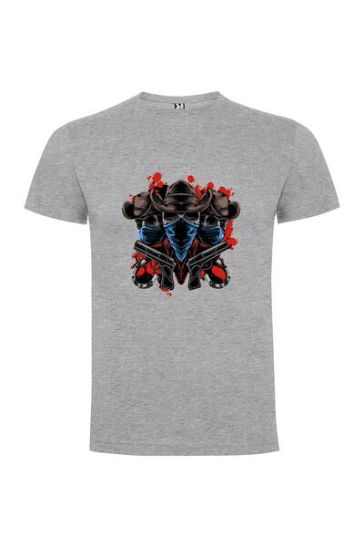 iLovePrints Cosmic Gunslinger's Wild Ride Tshirt