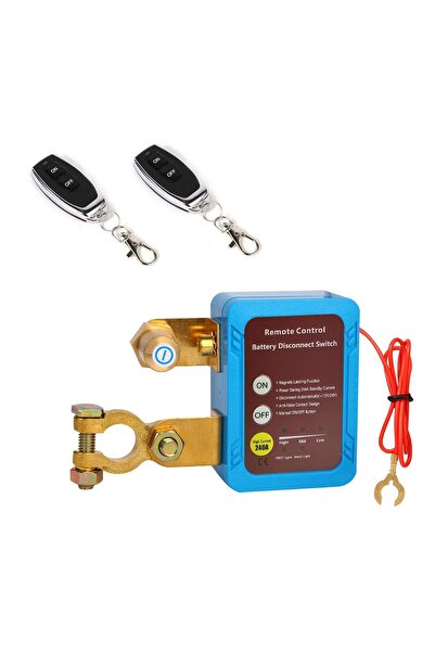 EVIER Separator baterie auto, 12 V, 240 A, Întrerupător de circuit albastru p...