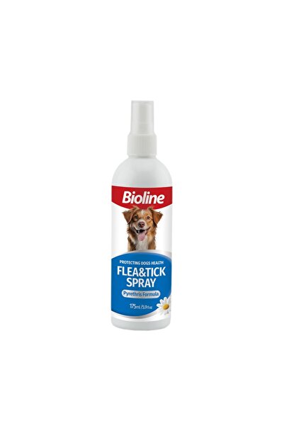 Bioline بيولين بخاخ للكلاب للقضاء على القراد والطفيليات 175ml