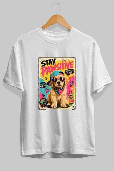 Ankhises Za ljubav prema psima 66 Front Dog T-shirt sa printom, bela, velika,...