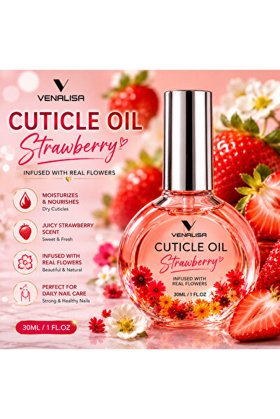 Venalisa Fırçalı Cuticle Oil Tırnak Eti Kütikül Bakım Yağı 30 ml