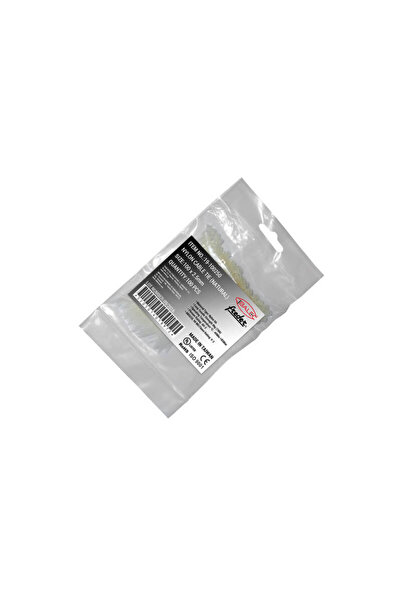 Generic Διάφανα Λευκά Δεματικά καλωδίων - tire up, 100 x 2,5 mm, 100τμχ