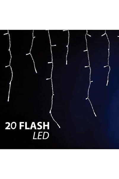 Generic 175 λαμπάκια LED ασύμμετρη κουρτίνα (βροχή) σταθερή, 7,5x0,50 m, διάφ...