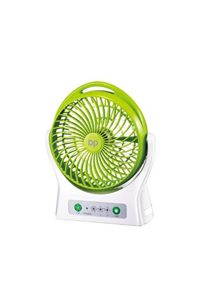 DP Ανεμιστήρας επιτραπέζιος 6W, με LED φωτισμό, Φ20cm, 25(h) cm, Επαναφορτιζό...