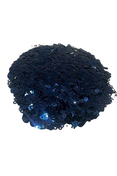 Bi hızlı 4mm, Decorative Sequins, Clothes Sequins 10Gr, 1700 Pieces Dark Blue
