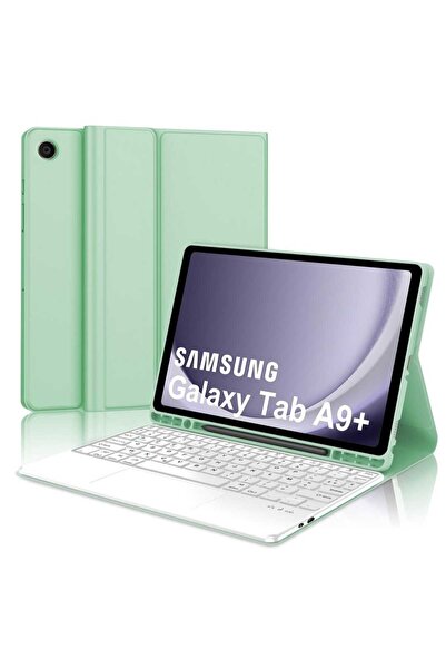 JADEMALL Husă cu tastatură Bluetooth detașabilă pentru tableta Samsung Galaxy...