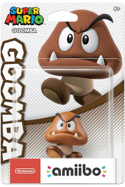 Nintendo Amiibo Φιγούρα Χαρακτήρα Super Mario Goomba για 3DS/Switch/WiiU