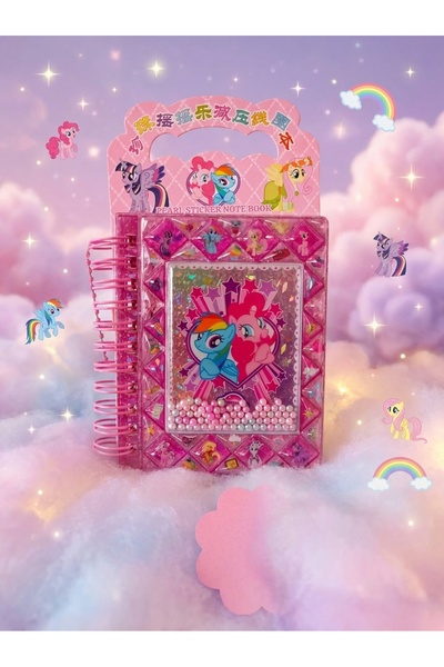GLOWILLA My Little Pony, Şirin Çizgi Film Karakterli Sedefli Küçük İncili Eğl...