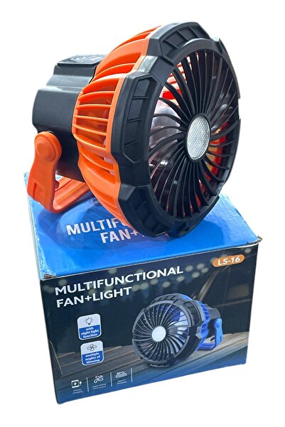 Genel Markalar Çok Fonksiyonlu Hava Fan ve LED Işık Kamp Işığı, Taşınabilir v...