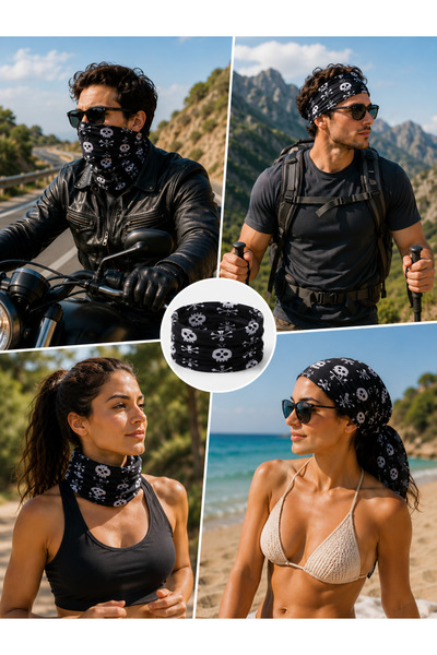 Bandana Unisex buff maska za vrat, multifunkcionalna maska za lice za vanjsku...