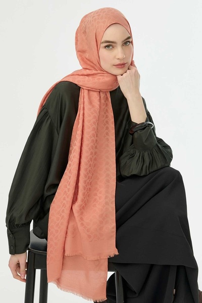 VALORSCARF شال من الحرير الجاكار بنمط فاليور بلوم على شكل زهرة يابانية