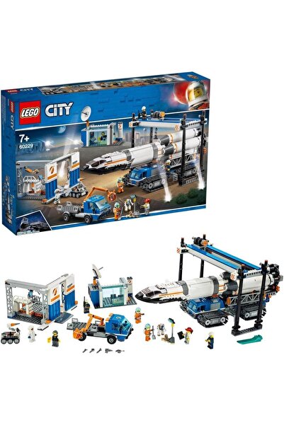LEGO مجموعة بناء سيتي روكيت للتجميع والنقل 60229 (1055 قطعة)