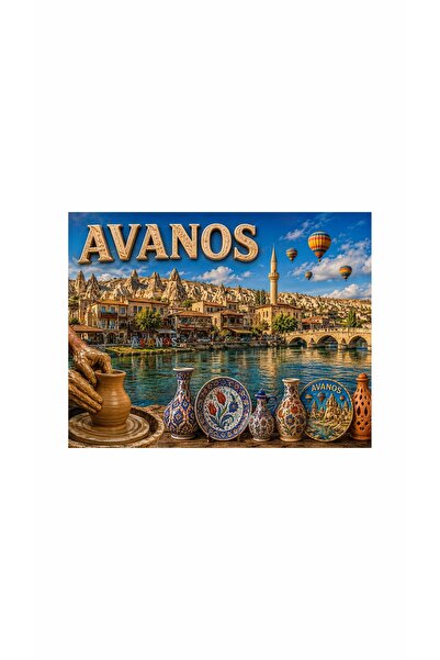 Gokco Buzdolabı Süsü Magnet Avanos Magnet