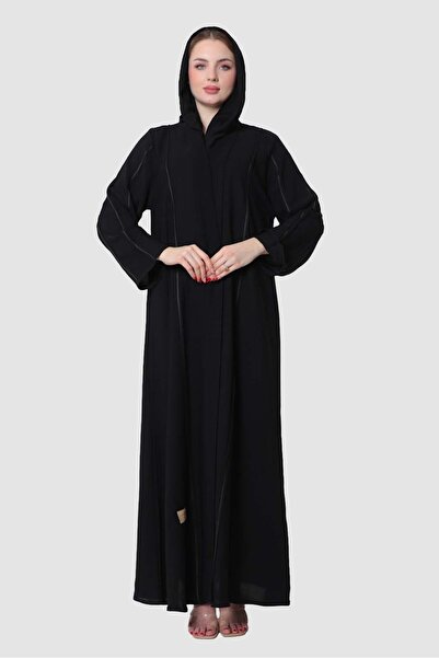 Stylish Fashion عباية من ستايلش فاشن لف باللون الاسود
