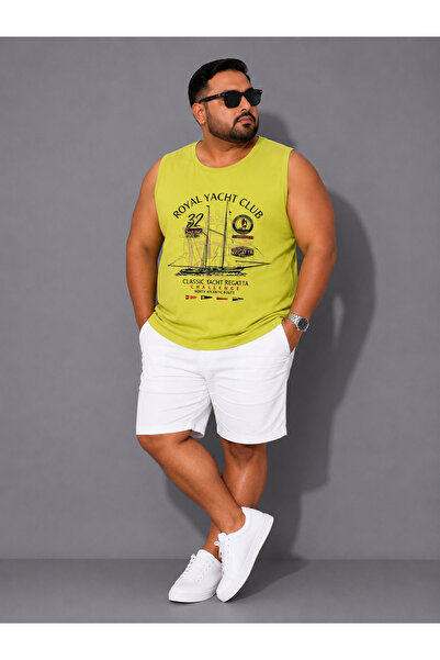 ANNEX Tricou pentru bărbați, fără mâneci, din bumbac, cu croială confortabilă...
