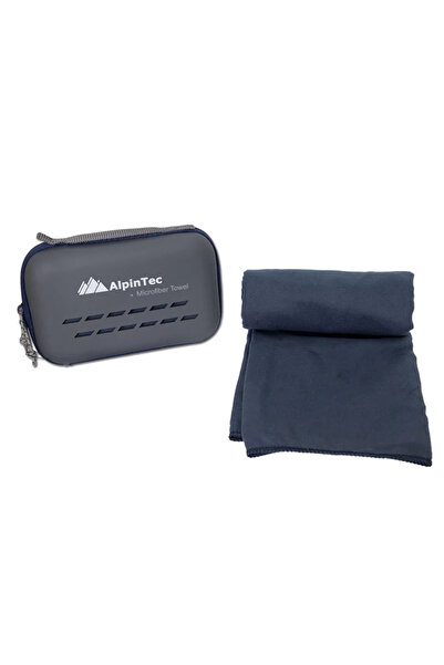 AlpinTec Πετσέτα DryFast για Πρόσωπο/Γυμναστήριο (50Χ100) - 44 - Ναυτικό Μπλε